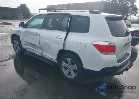 2013 Toyota Highlander Limited V6 из США, поврежденный, VIN 5TDDK3EH3DS250847